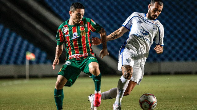 Avaí derrota Sampaio Corrêa. Foto: Lucas Almeida / SCF Avaí derrota Sampaio Corrêa. Foto: Lucas Almeida / SCF