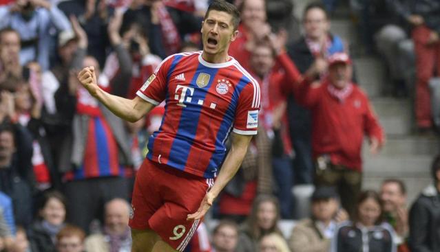 Lewa continua fazendo gols pelo Bayern