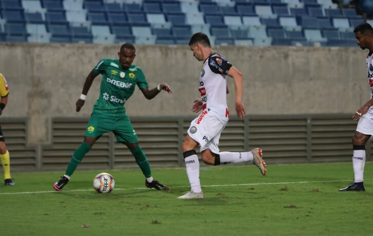 Cuiabá fez o dever de casa e ganhou do Operário (Foto: Ascom Dourado) Cuiabá fez o dever de casa e ganhou do Operário (Foto: Ascom Dourado)