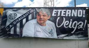 Torcedores do Red Bull Bragantino homenageiam Marcelo Veiga; clube prepara tributo