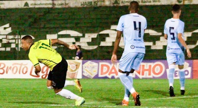 Caprini marcou dois gols para o Ypiranga Caprini marcou dois gols para o Ypiranga