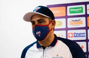 Treinador do Fortaleza reconhece má fase no Brasileirão: 