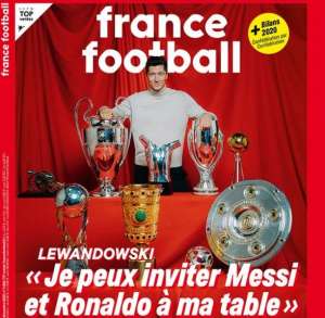 Melhor do mundo, Lewandowski brinca com os 