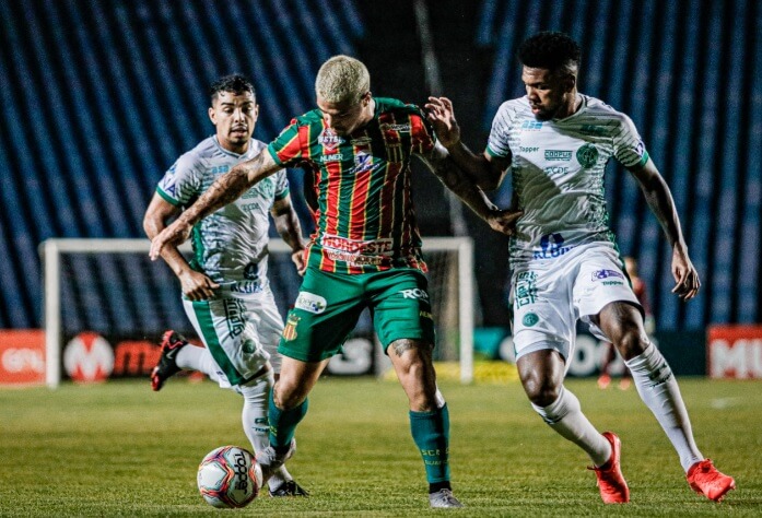 Guarani ganhou do Sampaio Corrêa (Foto: Lucas Almeida/Sampaio Corrêa) Guarani ganhou do Sampaio Corrêa (Foto: Lucas Almeida/Sampaio Corrêa)