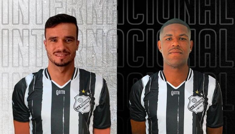 Inter de Limeira anuncia meia revelado pelo Atlético-MG e zagueiro lançado pelo Flu