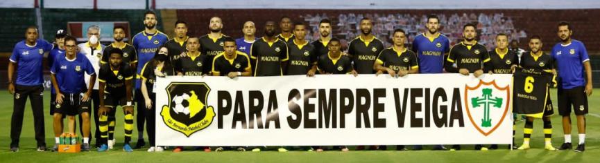 São Bernardo em sua última homenagem para MARCELO VEIGA