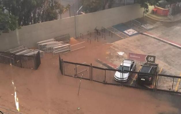 Morumbi também foi afetado. (Foto: Reprodução)