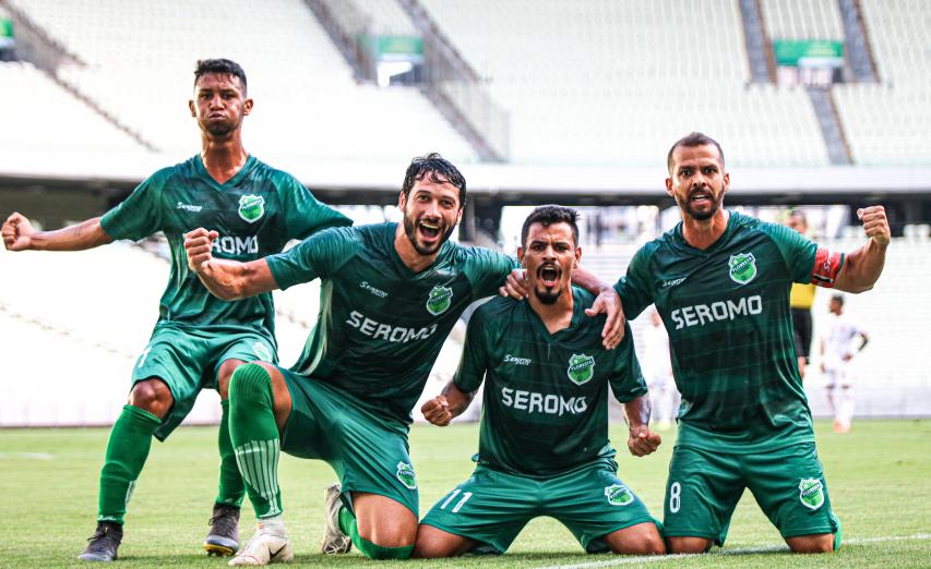 Floresta-CE venceu o América-RN pelas quartas da Série D (Foto: Ronaldo Oliveira /ASCOM Floresta EC)