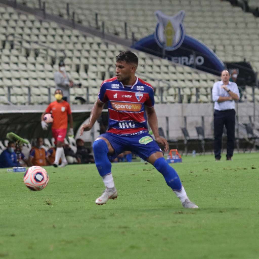 Ronald, volante do Fortaleza. Foto: Twitter/Fortaleza 