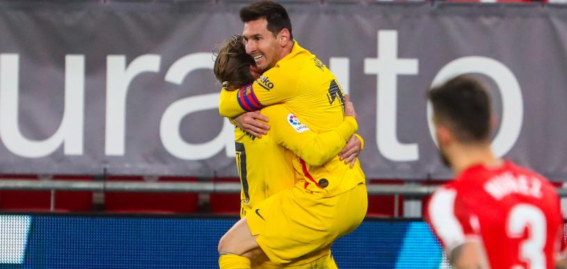ESPANHOL: Messi brilha com 2 gols, Barcelona vence o Bilbao e entra no G4