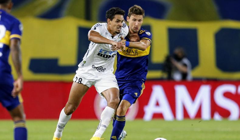 Santos e Boca empataram sem gols