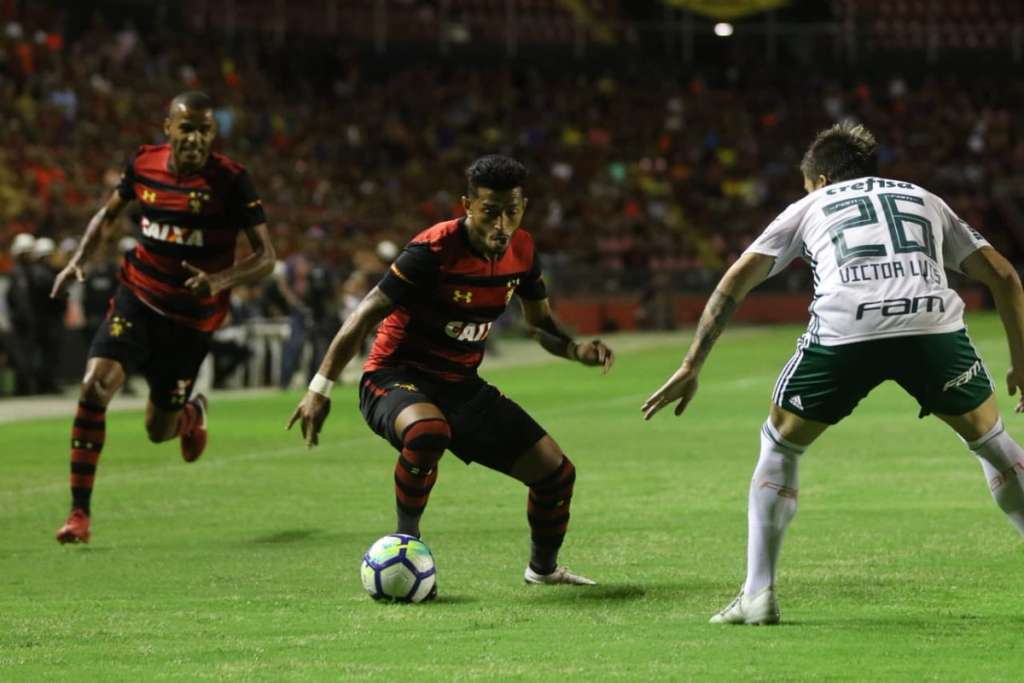 Sport não vence o Palmeiras na Ilha do Retiro, pela Série A do Brasileirão, desde 2012. Foto: Comunicação/Sport Recife