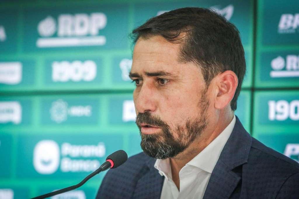 Gustavo Morínigo elogiou o planejamento da nova diretoria (Foto: Site Oficial do Coritiba)