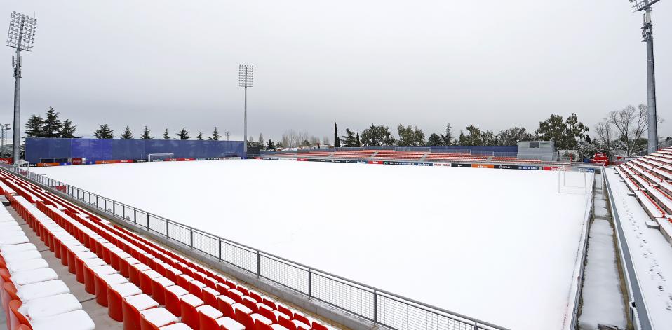 Culpa dela! Tempestade Filomena adia partida do líder do Espanhol