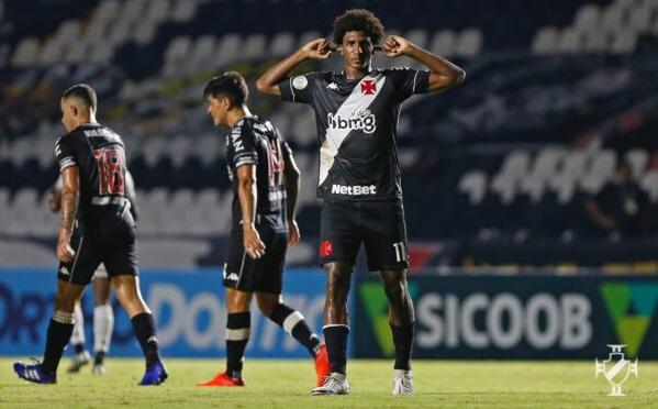 Talles Magno abriu o caminho da vitória. (Foto: Rafael Ribeiro / Vasco)