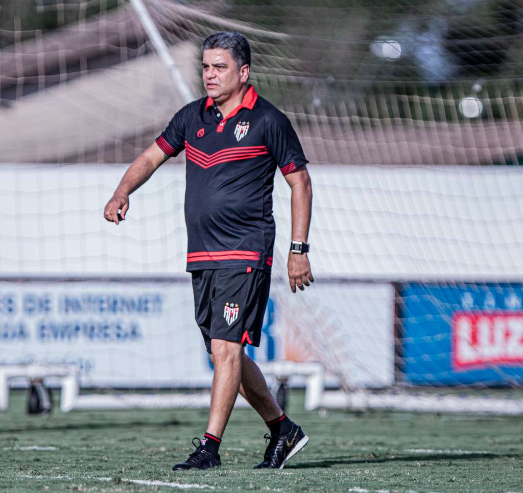 Marcelo Cabo, técnico do Atlético Goianiense. Foto: Heber Gomes/Atlético Goianiense
