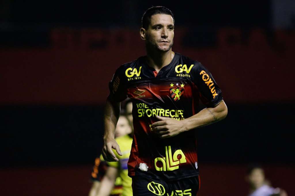 Thiago Neves, meia do Sport. Foto:Twitter/Divulgação