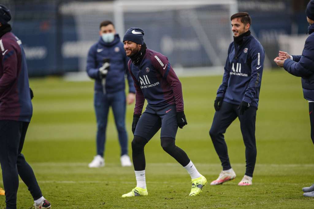 Neymar voltou aos treinamentos no PSG (Foto: Divulgação/PSG)