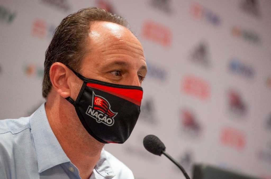 Rogério Ceni, técnico do Flamengo. Foto: Alexandre Vidal/Flamengo