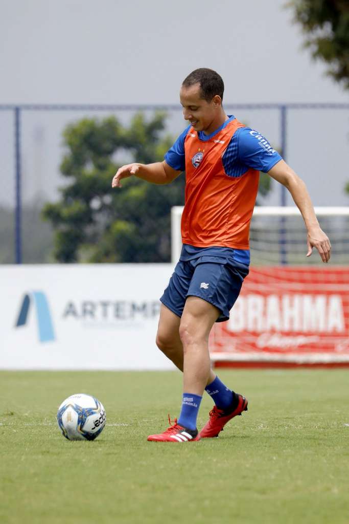 Rodriguinho, meia do Bahia. Foto: Twitter/EC Bahia