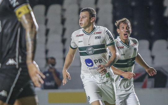 O Coritiba venceu o Vasco em São Januário (Foto: Divulgação/Coritiba)