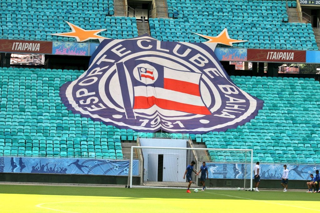 Pensando em sair do Z-4, Bahia realiza primeiro treino na Arena Fonte Nova, em 2021