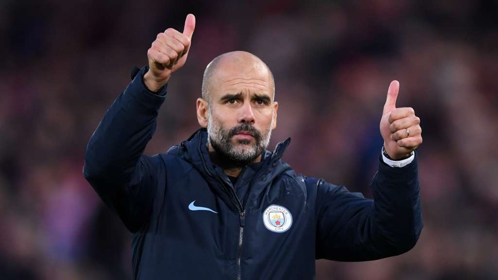 Pep Guardiola classificou a atual temporada como 
