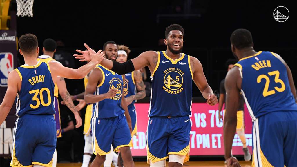 LeBron erra último arremesso e Lakers perdem para os Warriors por 115 a 113