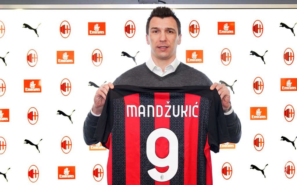 Mandzukic é o novo reforço do Milan