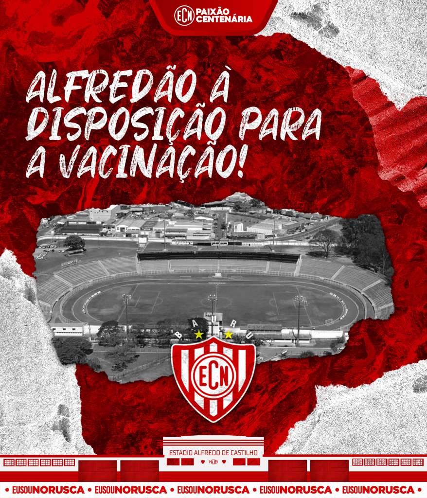 Noroeste disponibiliza Alfredão para vacinação em Bauru Noroeste disponibiliza Alfredão para vacinação em Bauru