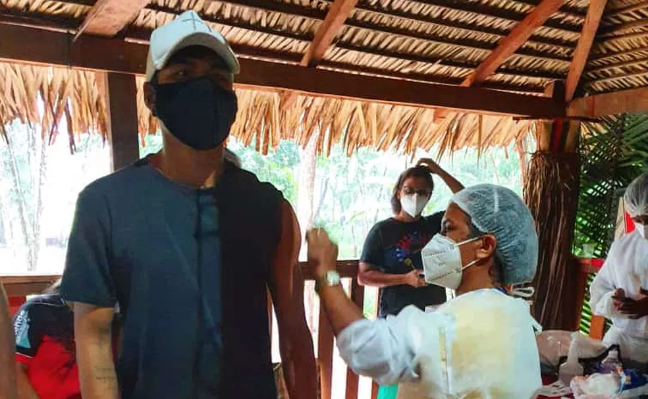 Formado por indígenas, Gavião Kyikatejê já está vacinado contra covid-19. Entenda!