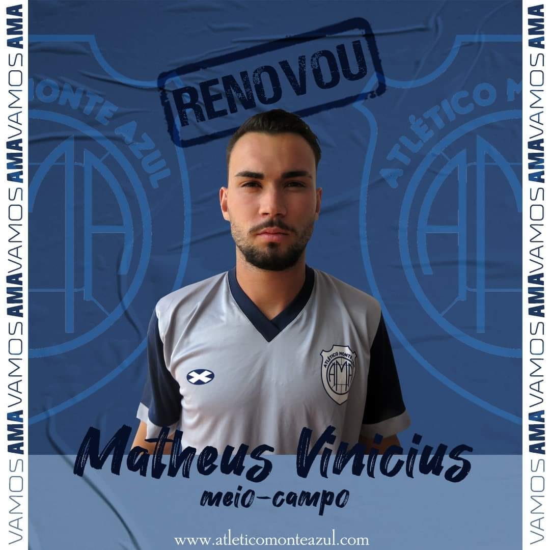 Paulista A2: Monte Azul renova com volante revelado pelo Palmeiras