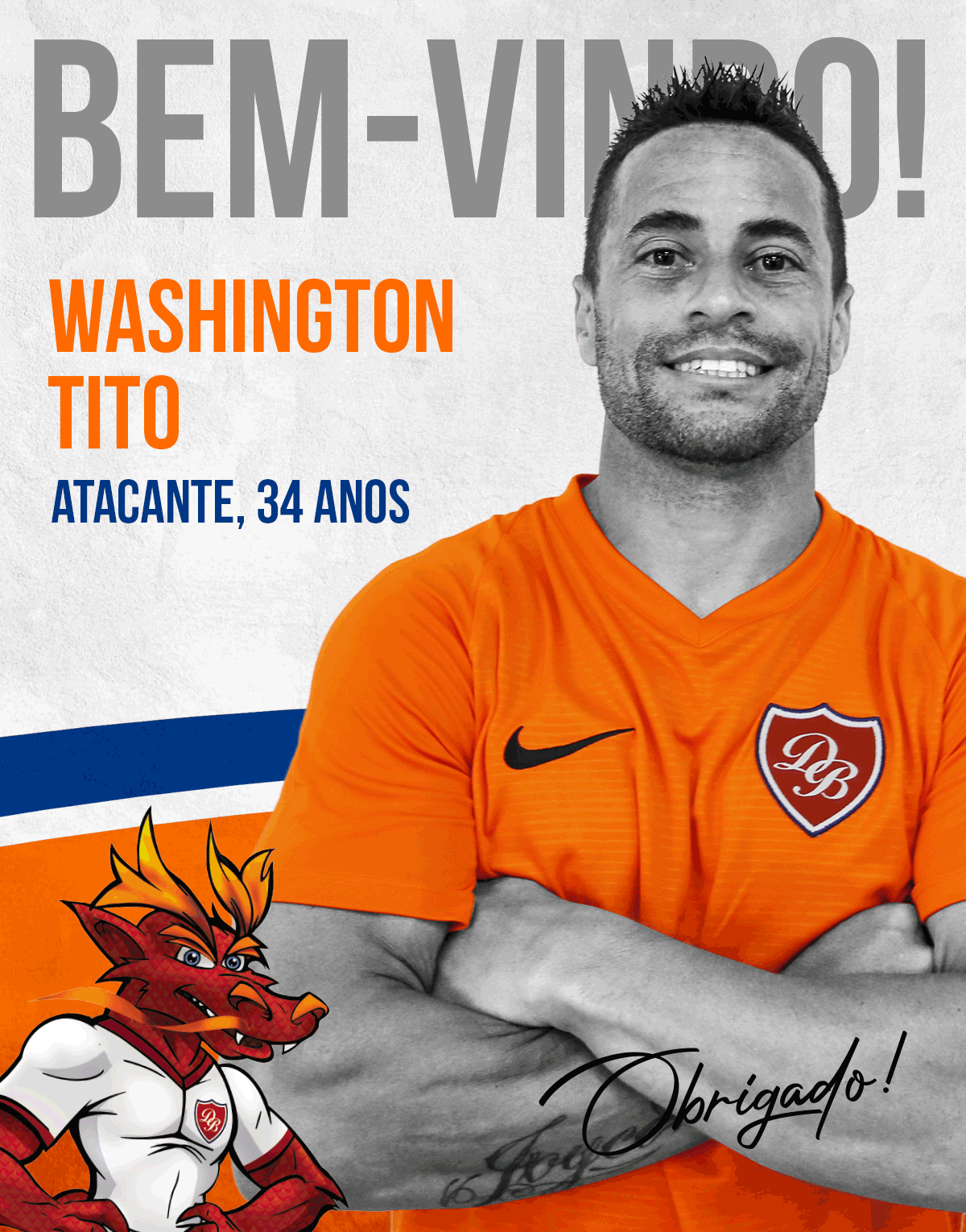 Paulista A3: Desportivo Brasil anuncia chegada de atacante artilheiro do Água Santa