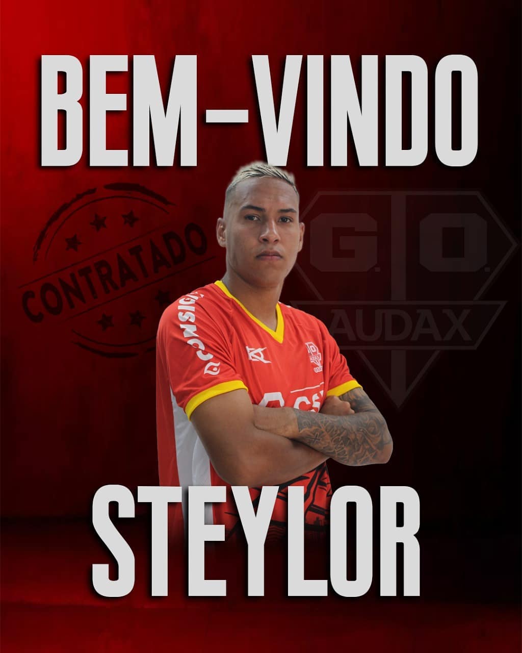 Paulista A2: Audax segue no mercado e anuncia atacante que fez base no Santos