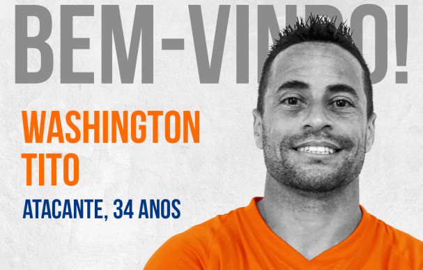 Tito é o novo reforço do Desportivo Brasil