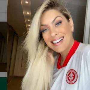 Apresentadora gata da TV se declara a técnico líder do Brasileirão: 