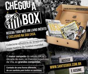 Santos inova e lança clube de assinaturas para torcedores, a 'Santos Box'