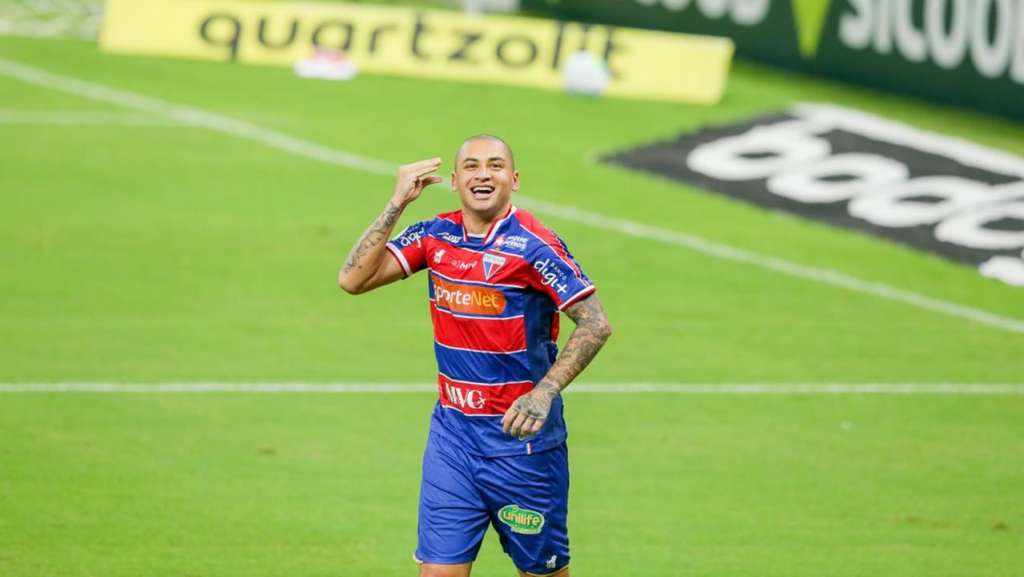 Wellington Paulista chegou a 102 gols no Brasileirão. Foto: Divulgação/Fortaleza