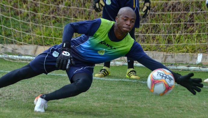 Jeferson volta ao gol do Mirassol após suspensão (Foto: Léo Roveroni/Mirassol)