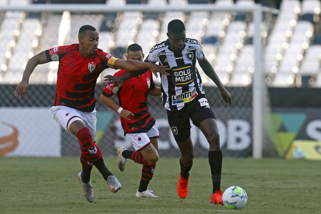 Botafogo 1 x 3 Atlético Goianiense, 31° rodada do Brasileirão. Foto: Vitor Silva/BFR