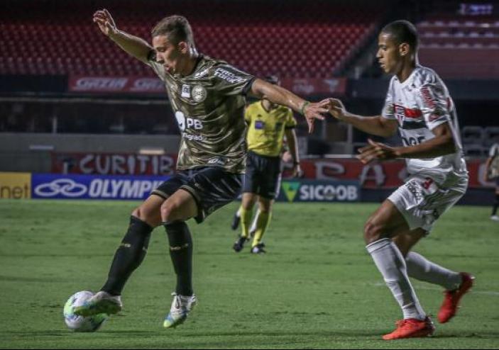 São Paulo não venceu o Coritiba no Morumbi