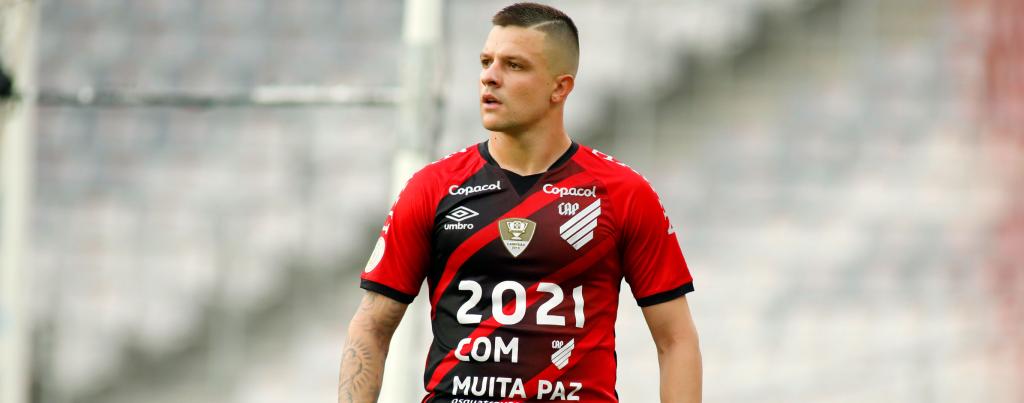 Renato Kayzer garantiu a vitória athleticana - Foto: José Tramontin/athletico.com.br - Foto: José Tramontin/athletico.com.br