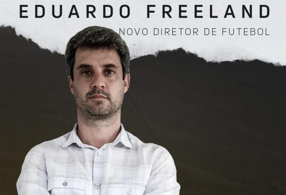 Eduardo Freeland foi anunciado como diretor de futebol do Botafogo (Foto: Divulgação/Botafogo)