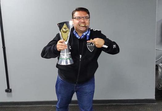 Após título inédito, diretor do Atlético-MG é exaltado por ex-presidente do clube