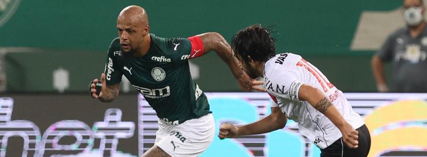 De volta ao time titular do Palmeiras, Felipe Melo comemora recuperação