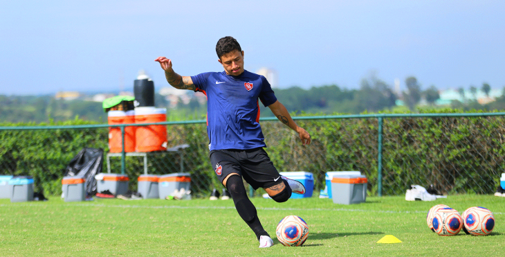 Bajé reforça o Desportivo Brasil na Série A3 (Foto: Renan Camargo/DB)