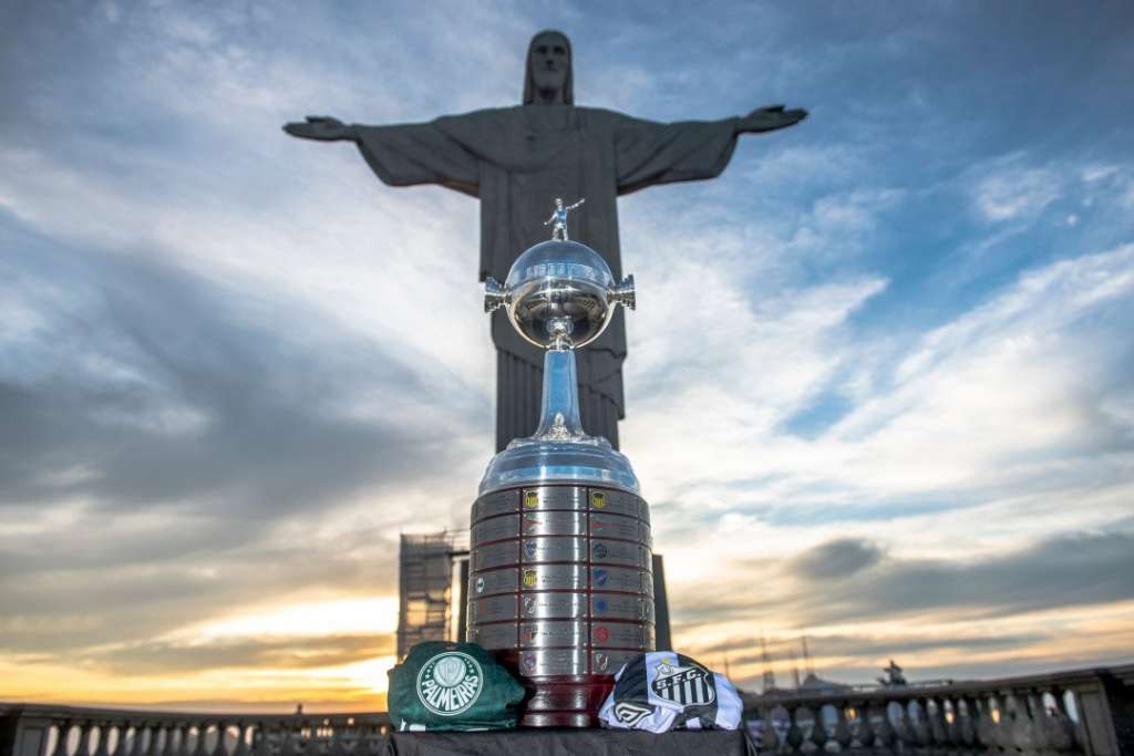 Palmeiras e Santos fazem a final da Libertadores (Foto: Divulgação/Conmebol)