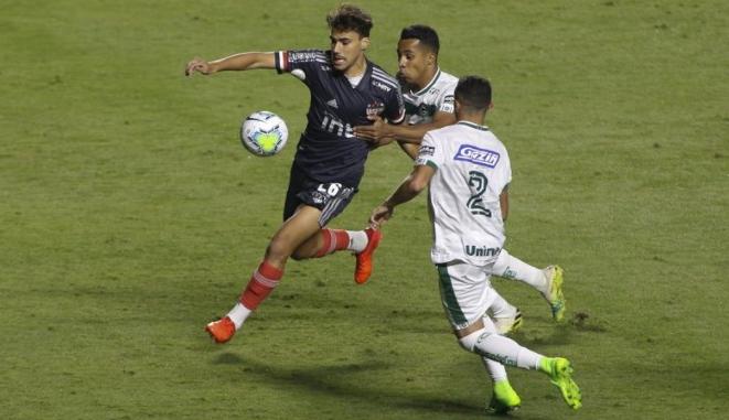 São Paulo tem boas lembranças dos goianos. (Foto: Miguel Schincariol / São Paulo)