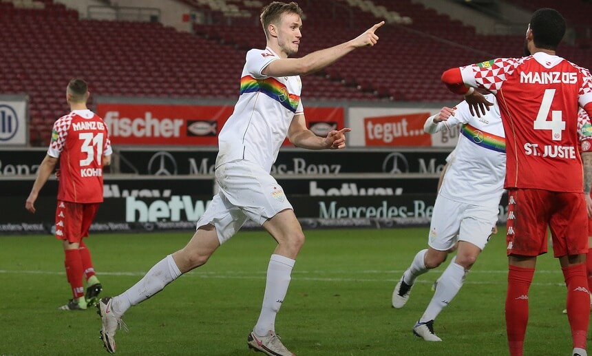 ALEMÃO: Stuttgart faz o dever de casa e mantém Mainz em penúltimo lugar