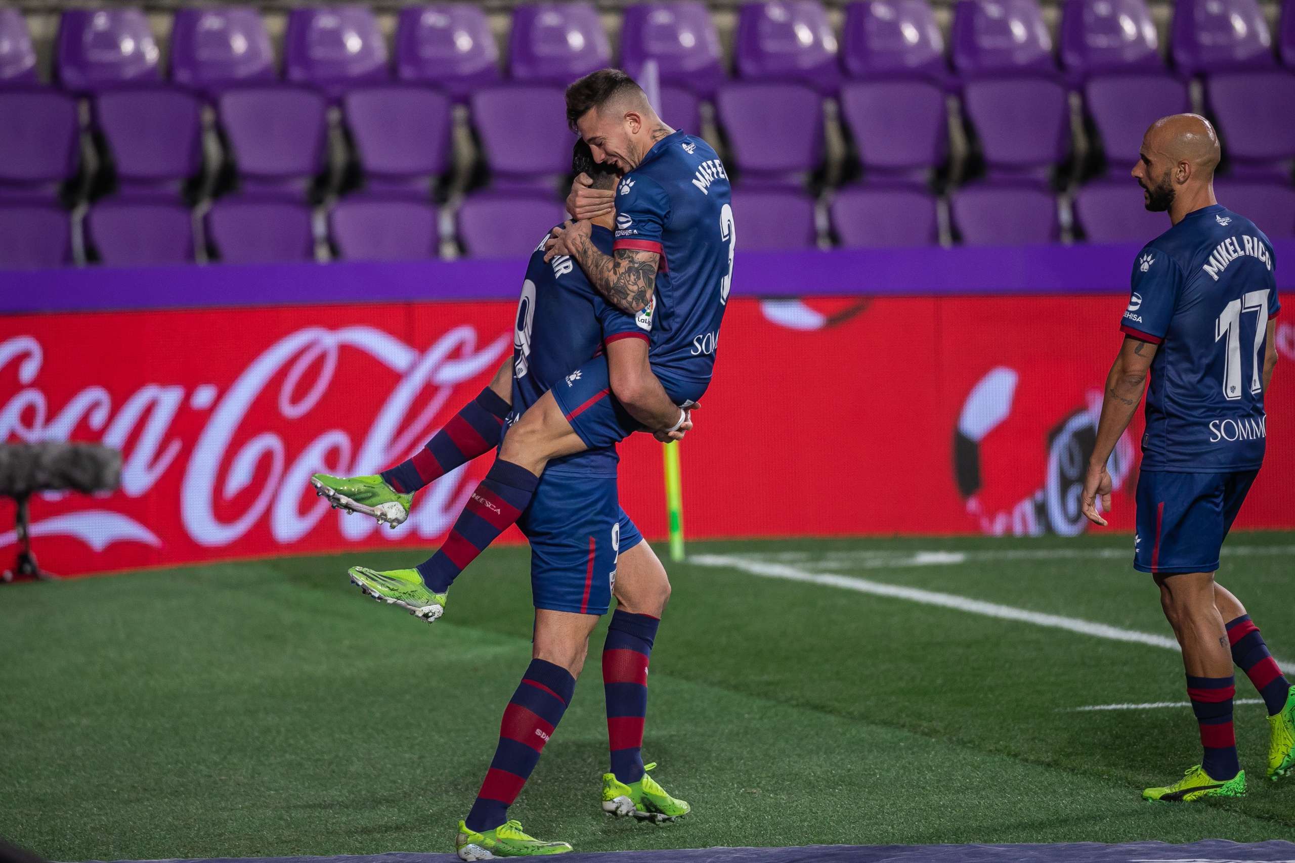 ESPANHOL: Com hat-trick, lanterna Huesca conquista segunda vitória